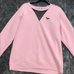 Baby pink crew neck size M